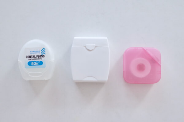 試した糸巻きフロス